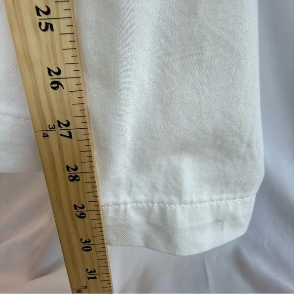 Wild Fable Women’s Size 0 White Wide Leg Cargo Jeans - Picture 14 of 16